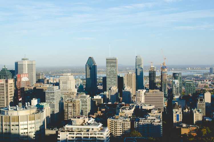 Montreal downtown